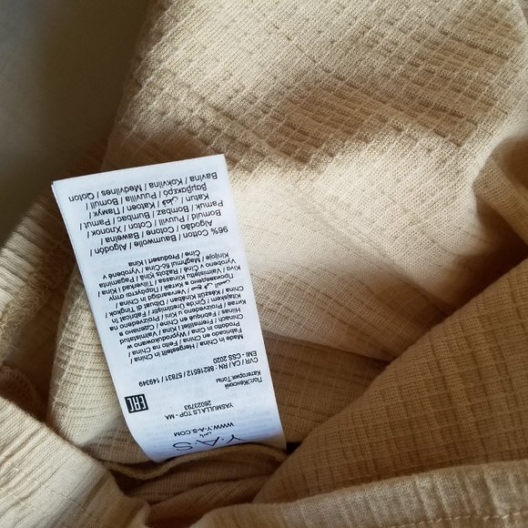 Y.A.S Womens M LS Top NWT - Picture 6 of 6